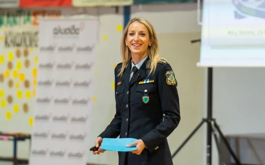 Εθιμοτυπική επίσκεψη της νέας Αστυνομικής Διευθύντριας στον Σεβ. Μητροπολίτη Σερρών