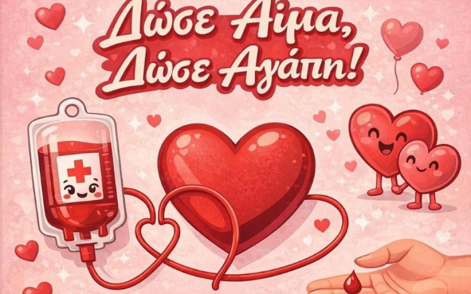 Μια Σταγόνα Ζωής, Ένα Μάθημα Ανθρωπιάς-Από το Αριστοτέλειο Εκπαιδευτήριο Σερρών το Σάββατο Εθελοντική αιμοδοσία