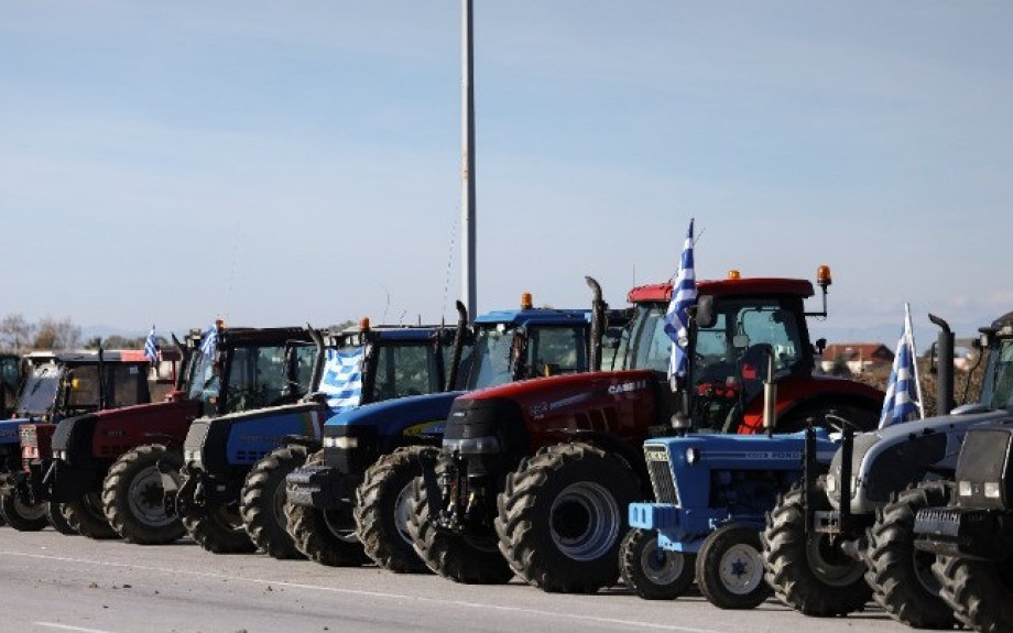 Στο μπλόκο του Προμαχώνα  Σερρών το ΚΚΕ με τον Βουλευτή Δελή Γιάννη