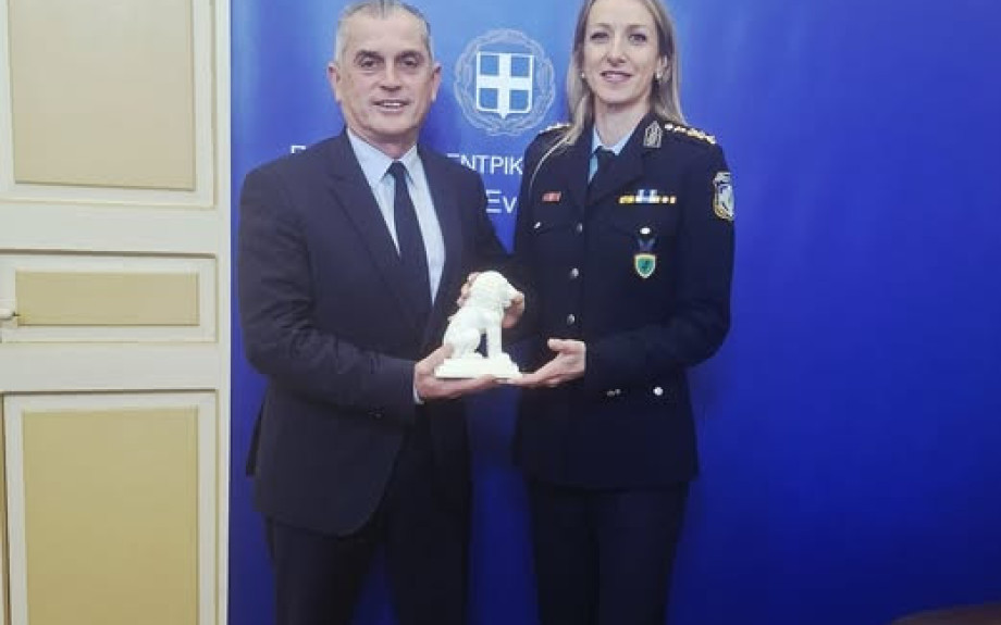 Συναντήσεις Αντιπεριφερειάρχη Σερρών : Με την Αστυνομική Διευθύντρια & τον Διοικητή 10ης ΜΤΠ