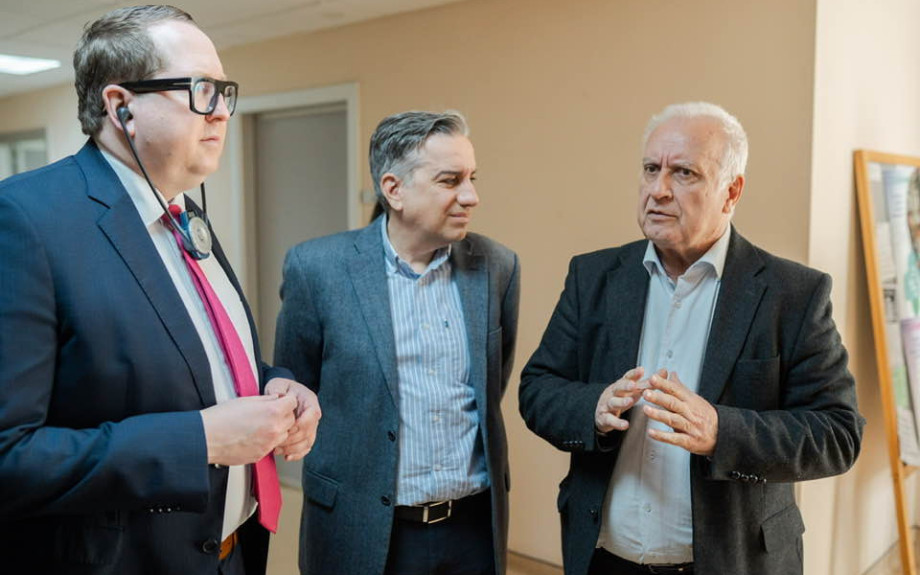 Επίσκεψη γερμανικής αντιπροσωπείας του CDU και του Ιδρύματος Konrad Adenauer στο Νοσοκομείο Σερρών