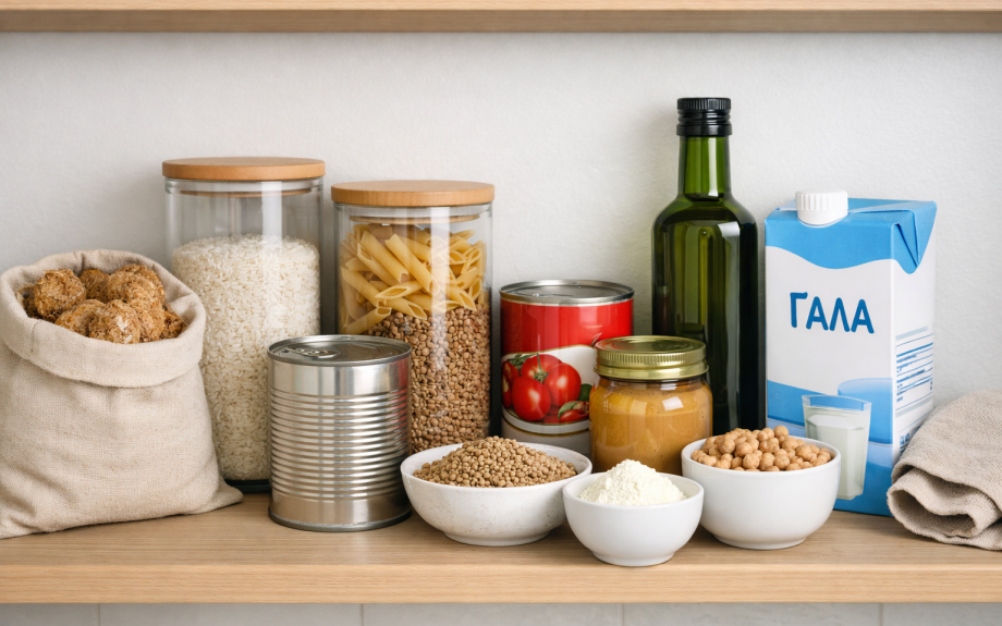 Ποια τρόφιμα μακράς διάρκειας φροντίζουμε να έχουμε στο ντουλάπι μας