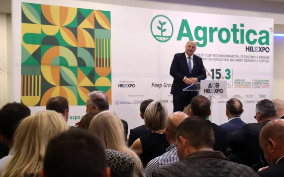O Κώστας Τσιάρας στα εγκαίνια της Agrotica 2026