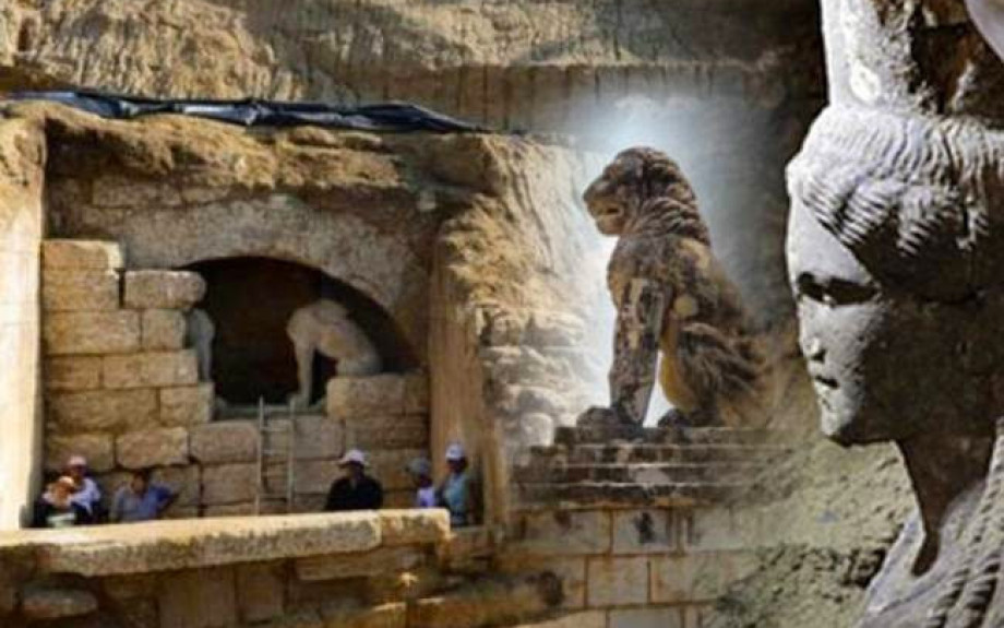 Στην Αμφίπολη η Μενδώνη, Απούσα η Δημοτική αρχή