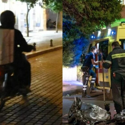 «Καλό ταξίδι Βασιλάκη»: Νεκρός σε τροχαίο 17χρονος ντελιβεράς – Η σπαρακτική ανάρτηση της ομάδας ποδοσφαίρου