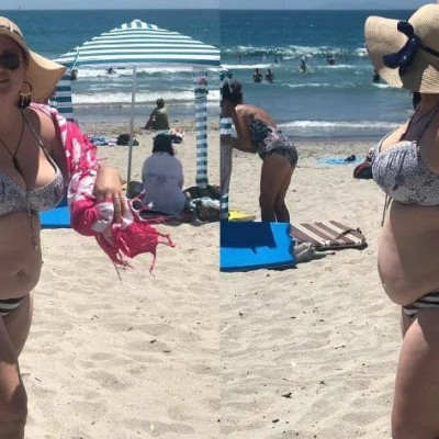 Προσέβαλαν μια γυναίκα στην παραλία για τα κιλά και το σώμα της, αλλά τους έδωσε την καλύτερη απάντηση!