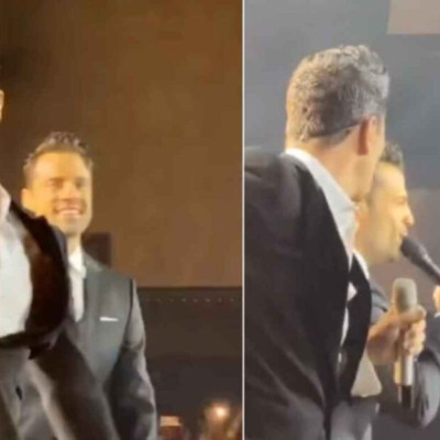 Σάκης Ρουβάς – Κωνσταντίνος Αργυρός – Πατούν σε «βουνά» από γαρύφαλλα στην πίστα – Δείτε βίντεο