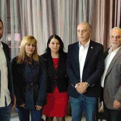 Οι Σερραίοι υποψήφιοι της Ελληνικής Λύσης υποδέχθηκαν στις Σέρρες τον Κυριάκο Βελόπουλο