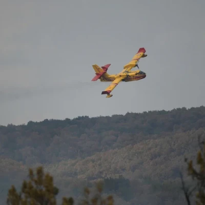 Φωτιά στον Έβρο: Για 15η ημέρα σηκώθηκαν τα εναέρια μέσα