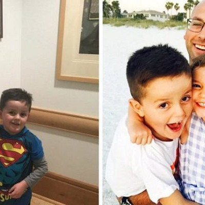 Πολύ συγκινητική στιγμή για  ένα αγόρι πού κέρδισε τον καρκίνο!