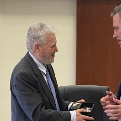 Συνάντηση του Πρύτανη του ΔΙ.ΠΑ.Ε. με τον Πρόεδρο του ΟΑΣΘ