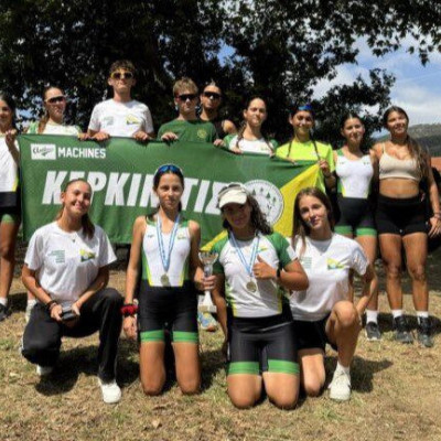 Για τις Χριστίνα Κουμανόβαλη και Γεωργία Μπέλλιου Χρυσό μετάλλιο στο αγώνισμα του διπλού σκιφ