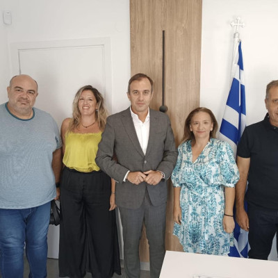 Συναντήθηκε με στελέχη της ΔΑΚΕ Πρωτοβάθμιας Εκπαίδευσης – «Η παιδεία στο επίκεντρο» για τον Τάσο Χατζηβασιλείου