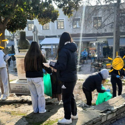 Δράση Καθαριότητας από την Περιβαλλοντική Ομάδα του 1ου Γυμνασίου Σερρών