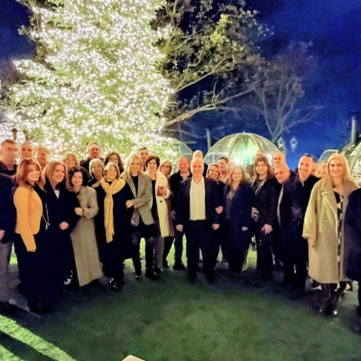 Δεξίωση πρός τιμή των Δημοσιογράφων απο την ΝΟΔΕ και ήταν όλοι εκεί