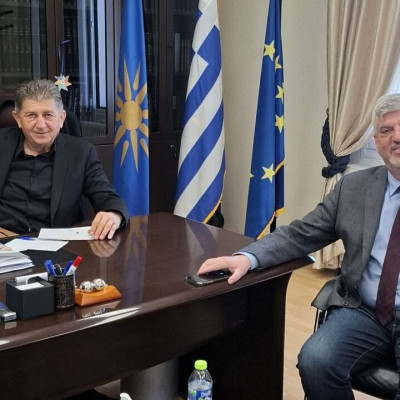 Επίσκεψη Δημήτρη Φατούρου με την ευκαιρία του εορτασμού των 80 χρόνων του ΟΗΕ στην Ηράκλεια Σερρών