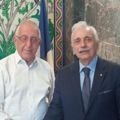 Συνάντηση Πρόεδρου του Ελληνικού Ερυθρού Σταυρού με τον Πρόεδρο της Βουλής