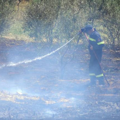 Ηράκλειο: Υπό μερικό έλεγχο η πυρκαγιά στην Καρκαδιώτισσα