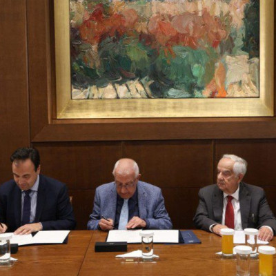 Μνημόνιο συνεργασίας του Προέδρου της Βουλής με τον Υπουργό Ψηφιακής Διακυβέρνησης για τον ψηφιακό μετασχηματισμό του Κοινοβουλίου