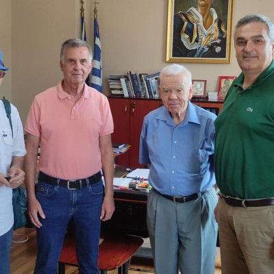 Οι "Ενεργοί Πολίτες Σερρών - Myseety" στον Δημήτρη Νότα