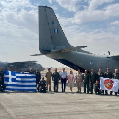 8,5 τόνοι ανθρωπιστική βοήθεια στη Γάζα από την Ελλάδα