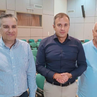 Ο Τάσος Χατζηβασιλείου στο Γενικό Νοσοκομείο Σερρών - Θα βρίσκομαι σταθερά στο πλευρό της νέας διοίκησης