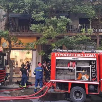 Κάηκε ολοσχερώς το σπίτι του Πέτρου Φιλιππίδη στην Πατησίων - Βρισκόταν μέσα ο ηθοποιός