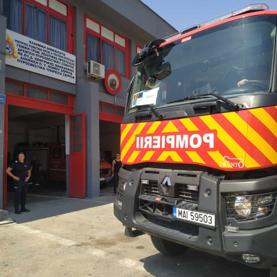 Σέρρες - Έφυγαν οι Ρουμάνοι πυροσβέστες - Του χρόνου και πάλι με υγεία