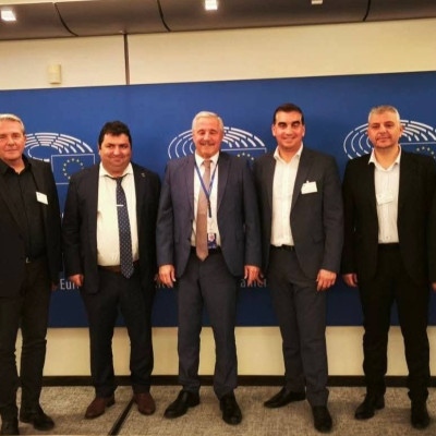 Ο ΔΗΜΑΡΧΟΣ ΣΙΝΤΙΚΗΣ ΣΤΙΣ ΒΡΥΞΕΛΛΕΣ ΓΙΑ ΤΗΝ ΠΟΛΙΤΙΚΗ ΠΡΟΣΤΑΣΙΑ