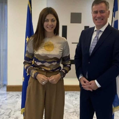 Παρουσιάστηκε η πορεία υλοποίησης του αναπτυξιακού προγράμματος του ΔΙΠΑΕ στη συνάντηση Ζαχαράκη -Αγγελόπουλου