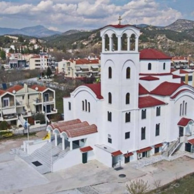 Υποδοχή Ιερού λειψάνου της τιμίας χειρός της Αγ. Αικατερίνης στον Ι.Ν Αγίου Σπυρίδωνος Σερρών