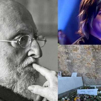 Δίπλα στην Ντέμη Γεωργίου ετάφη ο Σαββόπουλος-Η ανατριχιαστική φωτό του Γαϊτάνου από τον τάφο του Δίπλα στην Ντέμη Γεωργίου ετάφη ο Σαββόπουλος-Η ανατριχιαστική φωτό του Γαϊτάνου από τον τάφο του