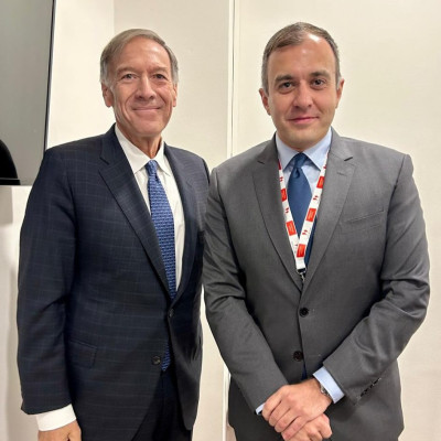 Συνάντηση Χατζηβασιλείου με τον πρώην ΥΠΕΞ των ΗΠΑ Μάικ Πομπέο