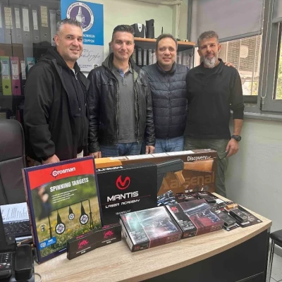 Δωρεά ηλεκτρονικού συστήματος ξηράς προπόνησης «Dry Fire» στη Διεύθυνση Αστυνομίας Σερρών