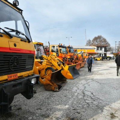 Από την ΠΕ Σερρών εκχιονιστικό μηχάνημα για το Λαϊλιά