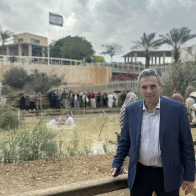 O Θεόφιλος Λεονταρίδης στους Αγίους Τόπους