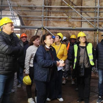 Από τη Λίνα Μενδώνη αυτοψία σε έργα πολιτισμού στο Διδυμότειχο και σε δομές υφαντικής σε Σουφλί και Σοφικό