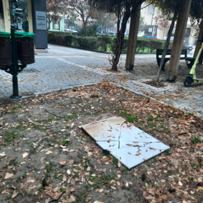 Δήμος Σερρών- Βανδάλισαν το πάρκο «Αντισυνταγματάρχη Γεωργίου Κατσάνη»