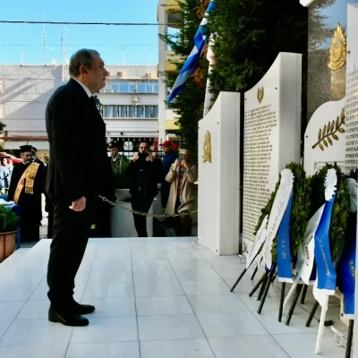 ΠΕΔΚΜ- Η Τοπική Αυτοδιοίκηση τίμησε την Ημέρα Μνήμης Πεσόντων Πυροσβεστών