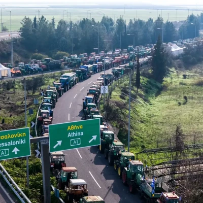 Στα μπλόκα οι αγρότες 10 μέρες πριν το προσυνέδριο της ΝΔ στη Θεσσαλονίκη