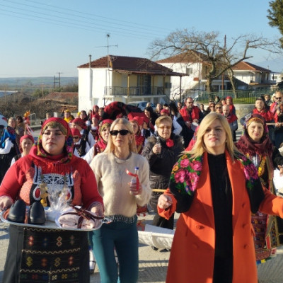 Αναβιώνει το Έθιμο της Μπάμπως από το Σύλλογο Εγγάμων Γυναικών Νέας Πέτρας «ΑΙ ΑΜΑΖΟΝΕΣ»