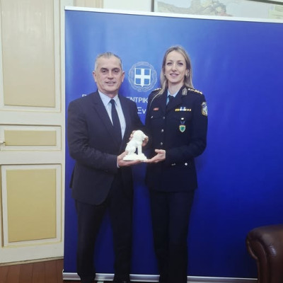 Συναντήσεις Αντιπεριφερειάρχη Σερρών : Με την Αστυνομική Διευθύντρια & τον Διοικητή 10ης ΜΤΠ