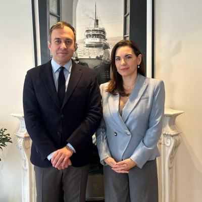 Συνάντηση Χατζηβασιλείου - Κεφαλογιάννη: Όραμά μου να μπει ο Λαϊλιάς στον διεθνή χάρτη του χιονοδρομικού τουρισμού