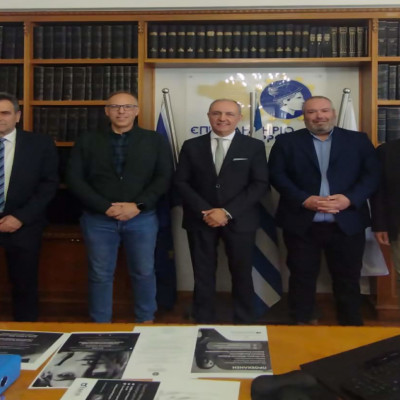 Στο επιμελητήριο Σερρών ο υποψήφιος Περιφερειάρχης Κεντρικής Μακεδονίας Θεόδωρος Καράογλου