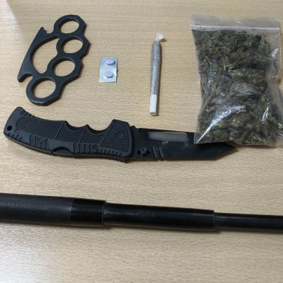 Σέρρες: Χειροπέδες σε ζευγάρι για ναρκωτικά και όπλα