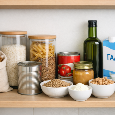 Ποια τρόφιμα μακράς διάρκειας φροντίζουμε να έχουμε στο ντουλάπι μας