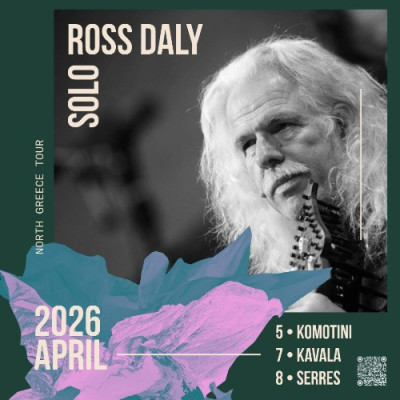 Ross Daly Solo 8 Απριλίου στις Σέρρες