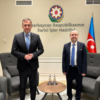 Ο Τάσος Χατζηβασιλείου στο Αζερμπαϊτζάν στο πλαίσιο του 13ου Παγκόσμιου Φόρουμ του Μπακού