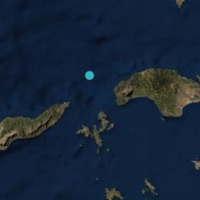 Σεισμός 4 Ρίχτερ ανάμεσα σε Σάμο και Ικαρία