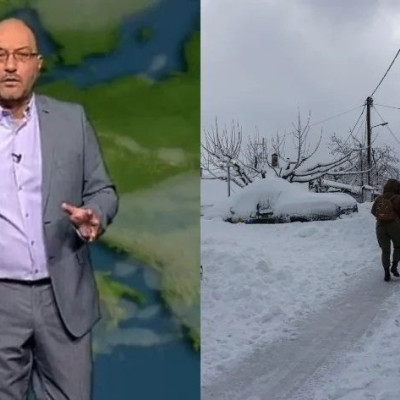 Σάκης Αρναούτογλου για κακοκαιρία “Ελπίδα”: “Πολλά χρόνια είχα να δω μια τέτοια χιονο-εξέλιξη”